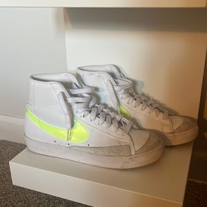 COPY - Nike White & Neon Yellow Blazers